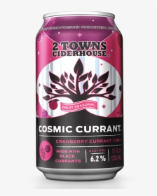 Cosmic-currant Can - 2 Towns Ciderhouse Cosmic Currant, HD Png Download, Transparent PNG