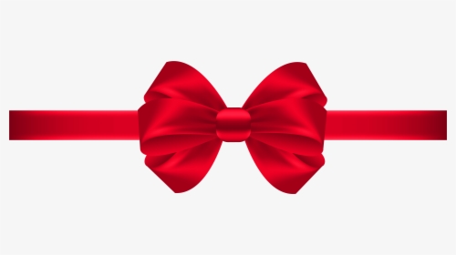 Transparent Red Gift Bow Clipart - Green Christmas Bow Png, Png Download, Transparent PNG