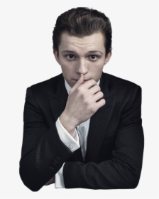 Tom Holland In Suit Png Clipart - Tom Hiddleston And Tom Holland, Transparent Png, Transparent PNG