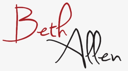 Beth Allen Logo - Calligraphy, HD Png Download, Transparent PNG