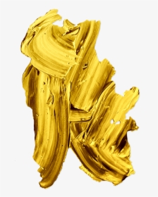 Golden Paint - Gold Texture Transparent Background, HD Png Download, Transparent PNG