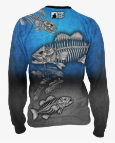 Insidious Bass Men S Fishing Jersey Long Sleeve Smallmouth - Long-sleeved T-shirt, HD Png Download, Transparent PNG