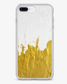 Gold Paint On White Iphone Case - Iphone, HD Png Download, Transparent PNG