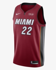Jimmy Butler Nike Miami Heat Statement Red Swingman - Lebron James Miami Heat, HD Png Download, Transparent PNG