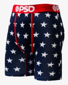 Psd Underwear Jimmy Butler Star Spangle American Flag - Board Short, HD Png Download, Transparent PNG