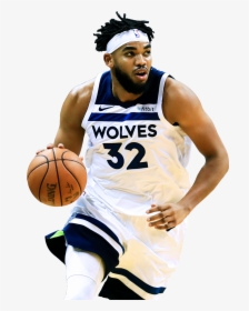 Karl-anthony Towns - Karl Anthony Towns Side View, HD Png Download, Transparent PNG