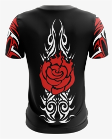 Rwby Ruby Rose Symbol Unisex 3d T Shirt Fullprinted - Rwby Shirts Long Sleeve, HD Png Download, Transparent PNG