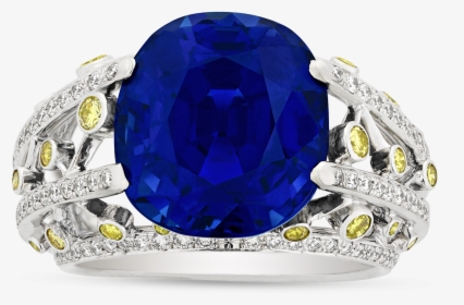 Untreated Madagascar Sapphire Ring By Fred, - Diamond, HD Png Download, Transparent PNG