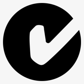 C Tick Logo Black And White - C Tick Logo Png, Transparent Png, Transparent PNG