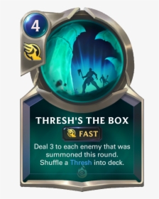 Thresh S The Box Card Image - Legends Of Runeterra Yasuo Card, HD Png Download, Transparent PNG