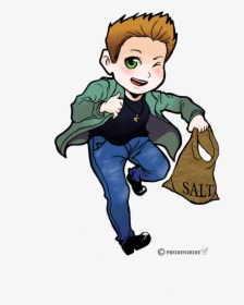 So Lately Drawing Supernatural All In My Sketchbook - Dean Winchester Fanart Chibi, HD Png Download, Transparent PNG
