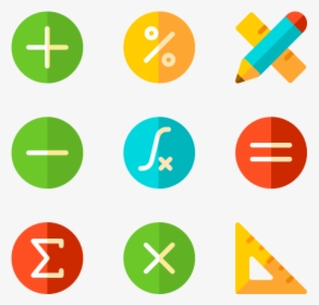 Math Icon, HD Png Download, Transparent PNG