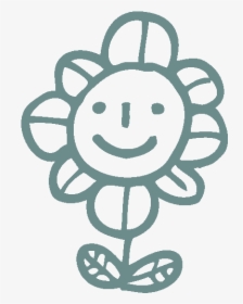 Flower Icon Paw-destrian - Smiley, HD Png Download, Transparent PNG