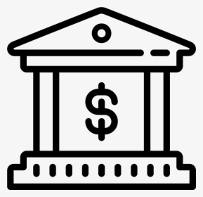 Bank Building Icon - Draw A Cartoon Museum, HD Png Download, Transparent PNG