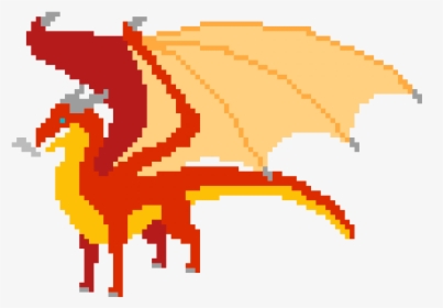 Pixel Dragon Breathing Fire Gif, HD Png Download, Transparent PNG