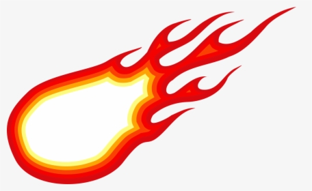 Comic Fireball Flame Vector 1, HD Png Download, Transparent PNG