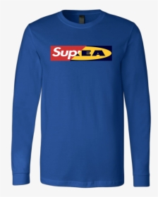 Ea Shirt Funny Supreme - Long-sleeved T-shirt, HD Png Download, Transparent PNG
