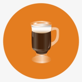 Irish Coffee Icon First Shot Coffee Lovers Graphic - Irish Coffee, HD Png Download, Transparent PNG