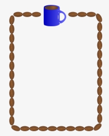 Coffee Bean Free Vector Graphic Bean Clipart Issue - Coffee Bean Border Clipart, HD Png Download, Transparent PNG