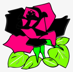 Violet Rose Clip Art, HD Png Download, Transparent PNG