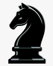 Knight Clipart Horse Silhouette Png - Knight Chess Pieces Clipart, Transparent Png, Transparent PNG
