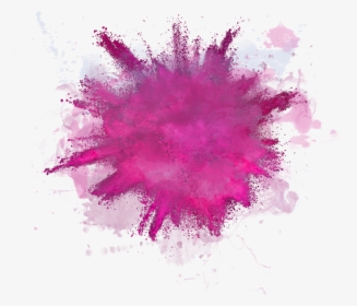 Stickers Colorexplosion Pink Colorsplash Rosado Sticker - Transparent Color Burst Png, Png Download, Transparent PNG