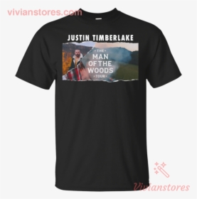 The Man Of The Woods Tour T Shirt Vivianstores - T-shirt, HD Png Download, Transparent PNG