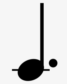 Dotted Quarter Note Icon, HD Png Download, Transparent PNG
