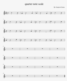 Quarter Note Piano Music, HD Png Download, Transparent PNG