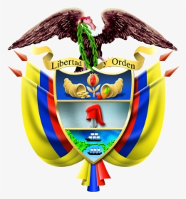 Escudo De Colombia Png, Transparent Png, Transparent PNG