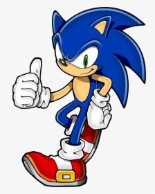 Neo Sonic Give You A Thumbs Up - Sonic Thumbs Up, HD Png Download, Transparent PNG