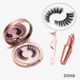 Eyelashes With Magnetic Eyeliner, HD Png Download, Transparent PNG