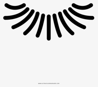 Eye Lashes Coloring Page - Illustration, HD Png Download, Transparent PNG