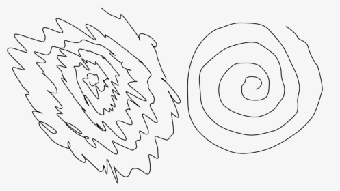 Spiral Drawing Essential Tremor, HD Png Download, Transparent PNG