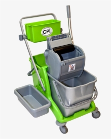 Trolley Commercial / Industrial Mop Bucket - Bucket, HD Png Download, Transparent PNG