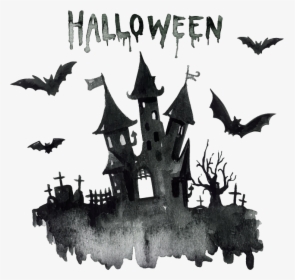 #halloween #bat - Halloween Elements Png, Transparent Png, Transparent PNG