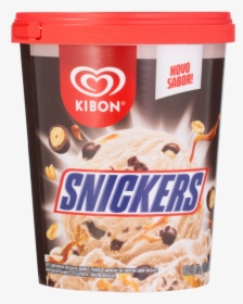 Snickers , Png Download - Sorvete Kibon Snickers, Transparent Png, Transparent PNG