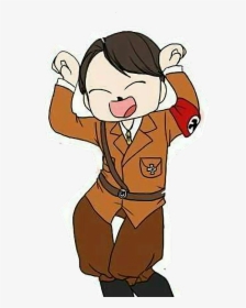 Transparent Hitler Clipart - Hitler Cute Anime Girl, HD Png Download, Transparent PNG