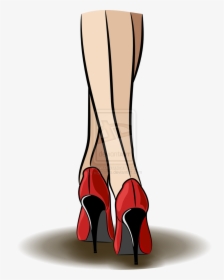 Beware The Heels - Red High Heels Art, HD Png Download, Transparent PNG