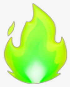 #fire #fuego #green #verde #emoji #freetoedit, HD Png Download, Transparent PNG