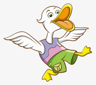 Duck Open Mouth Cartoon, HD Png Download, Transparent PNG