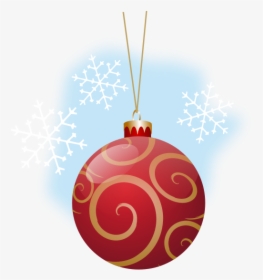 Christmas Ball - Pink Christmas Bauble Clip Art, HD Png Download, Transparent PNG