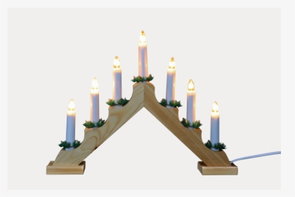 Pine Static 7 Bulb Candle Bridge - Advent Candle, HD Png Download, Transparent PNG