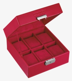 Citizen Red 6-piece Watch Box Profile View - Box, HD Png Download, Transparent PNG