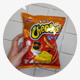 #cheetos #japanesefood #junkfood #tastyfoo #aesthetic - Potato Chip, HD Png Download, Transparent PNG