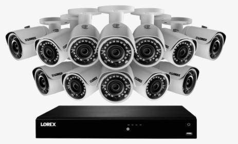 2k Ip Security Camera System With 16 Channel Nvr And - Network Video Recorder, HD Png Download, Transparent PNG