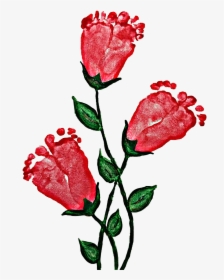Footprint Flower Craft, HD Png Download, Transparent PNG