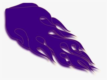 Purple Fire Cliparts - Purple Fire Clipart, HD Png Download, Transparent PNG