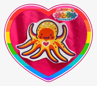 Kawaii Universe Cute Doodle Octopus Sticker Pic 01, HD Png Download, Transparent PNG
