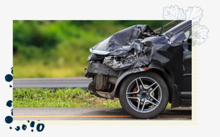 A Car After A Car Accident - Perdida Total De Un Auto, HD Png Download, Transparent PNG